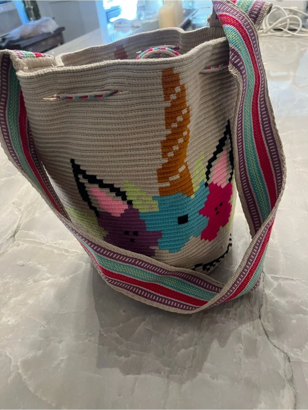 Straccio rico handwoven cream